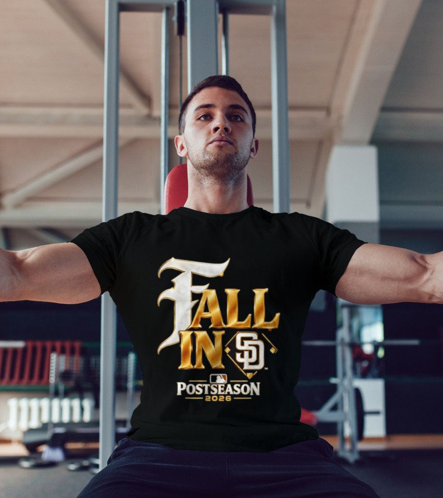 San Diego Padres Fall In SD Postseason 2026 MLB T-Shirt
