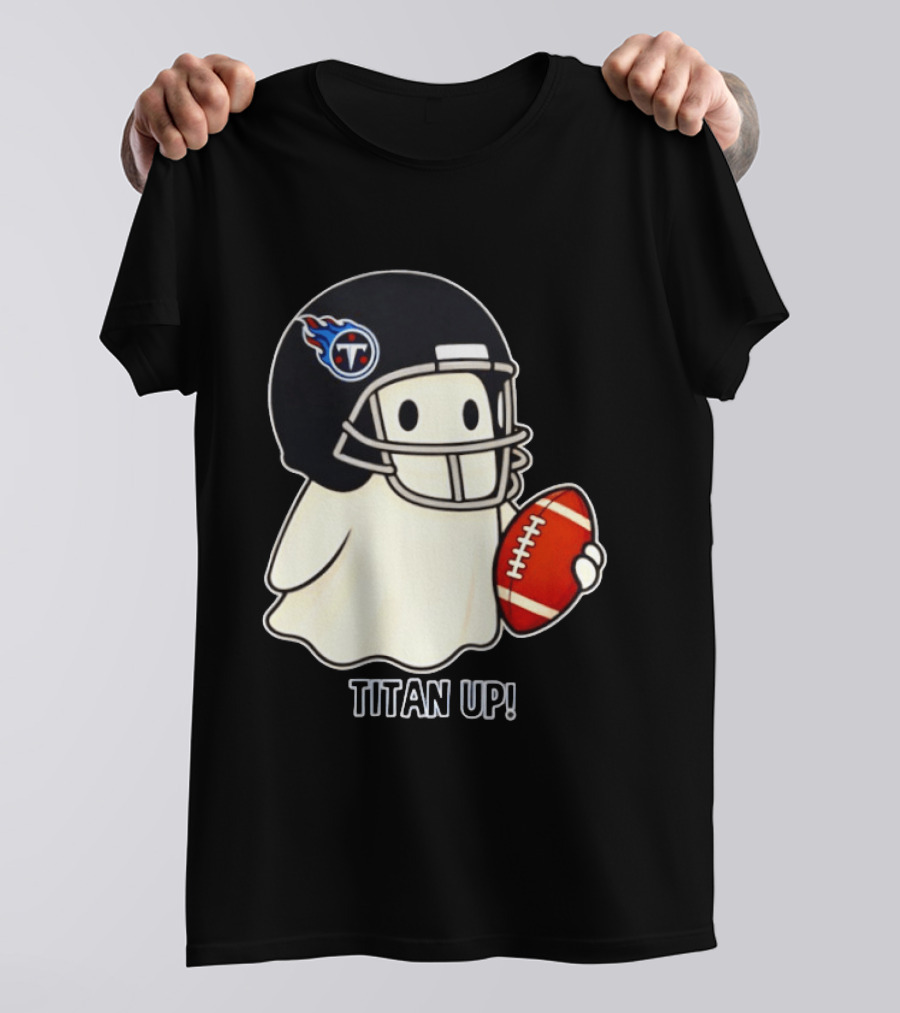 Tennessee Titans Ghost Halloween Titan Up 2026 Football Team Fan Gear T-Shirt