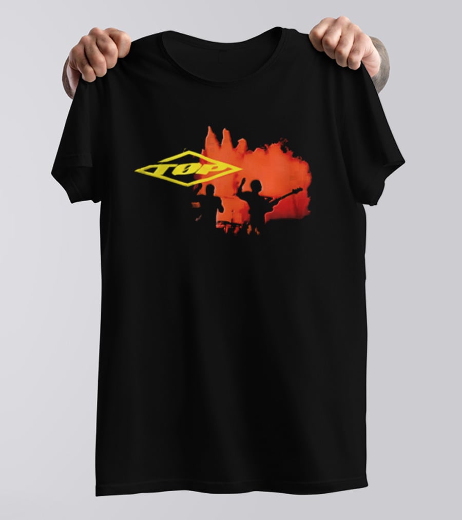 Twenty One Pilots Top Logo Red Splash T-Shirt