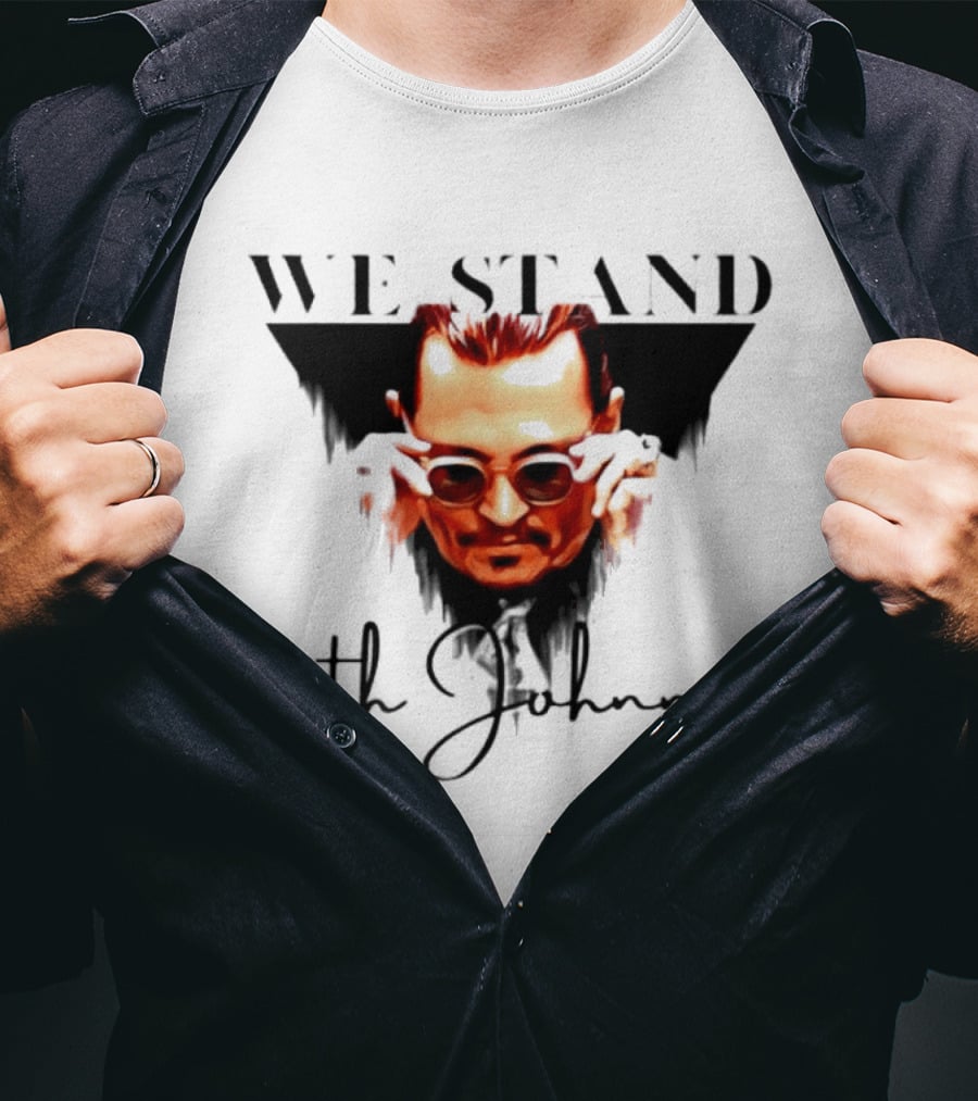 We Stand With Johnny T-Shirt