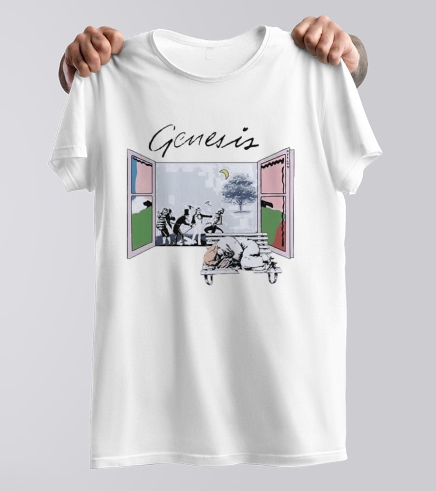 Genesis Abacab 45th Anniversary Open Window Scene T-Shirt