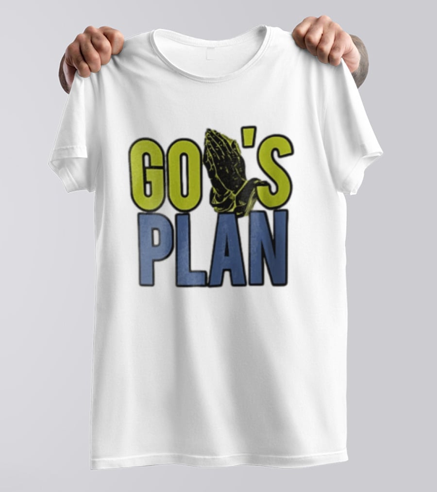 GO'S PLAN Praying Hands T-Shirt