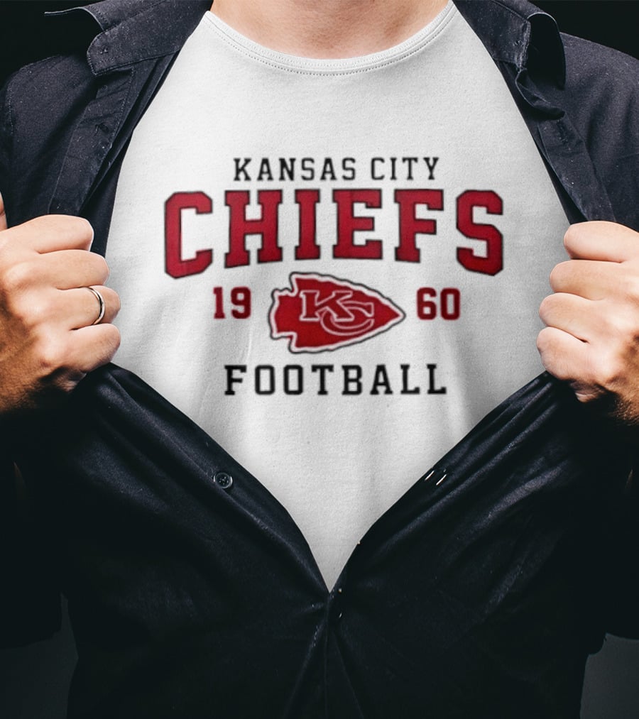 Kansas City Chiefs 1960 Football Arrowhead T-Shirt