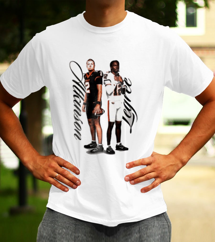 Oregon State Beavers Atkinson Legree Football Players Uniforms T-Shirt