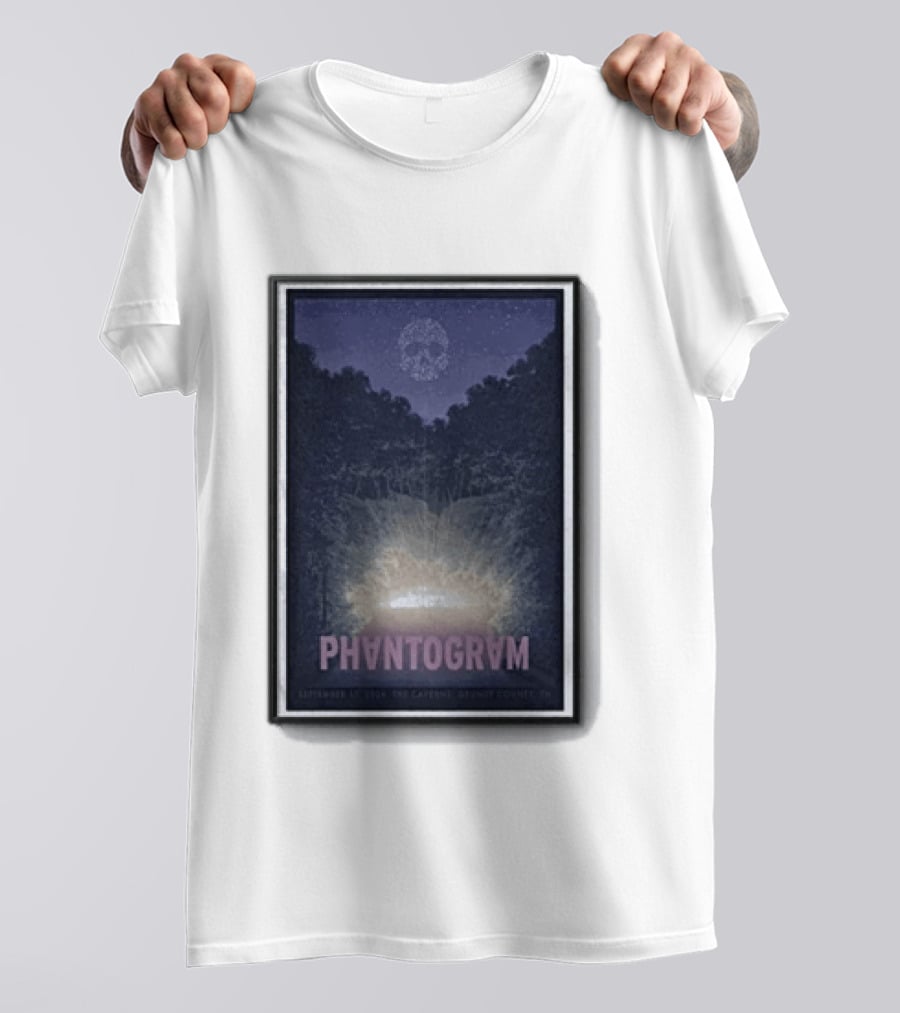 Phantogram September 17 2026 The Caverns Grundy County Tennessee Concert T-Shirt