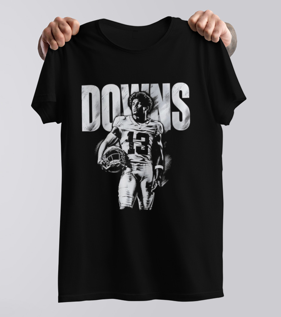 Downs No 13 Dallas Cowboys Football T-Shirt