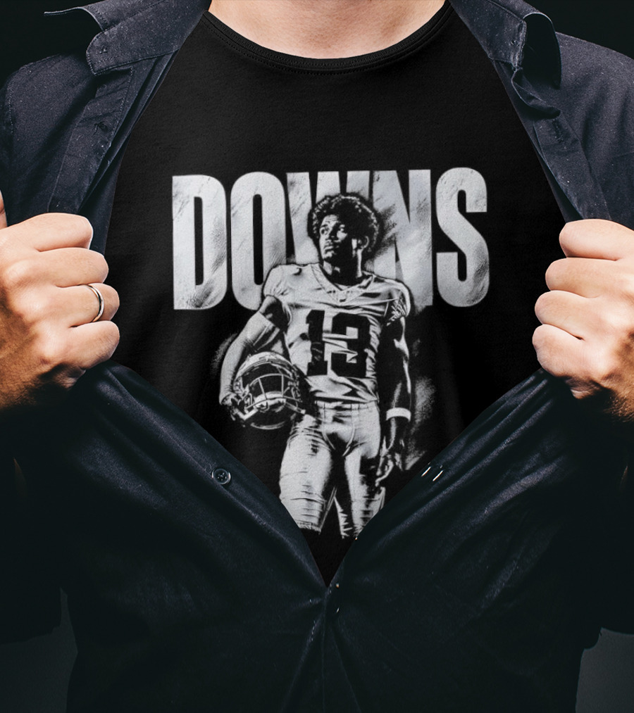 Downs No 13 Dallas Cowboys Football T-Shirt
