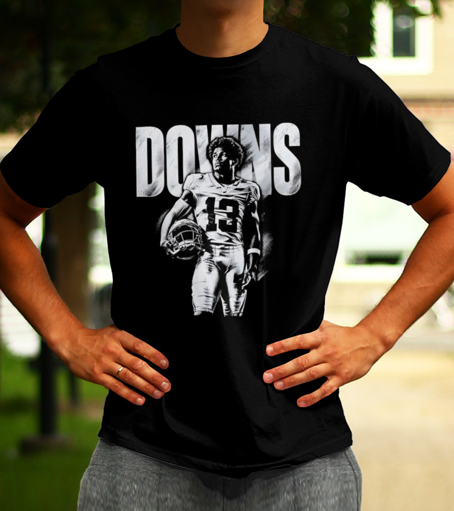 Downs No 13 Dallas Cowboys Football T-Shirt