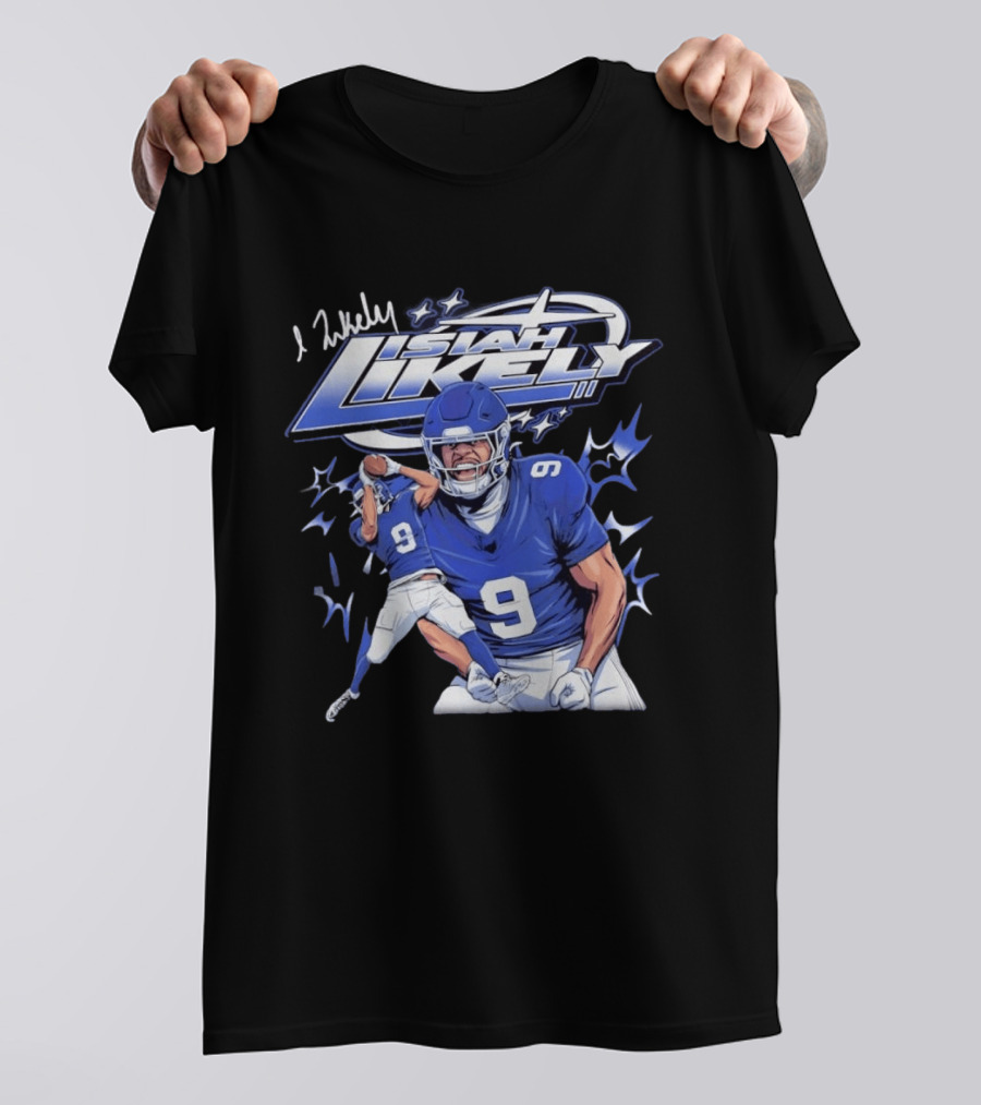 Isiah Likely No 9 Football New York Giants Future Star T-Shirt