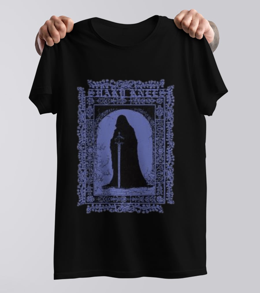 Shaky Knees Festival Store Reaper Lineup Arched Medieval Frame T-Shirt