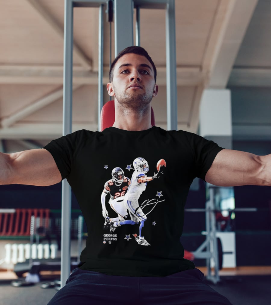 George Pickens NFL Action Dallas Cowboys Vs Chicago Bears Game Highlights T-Shirt