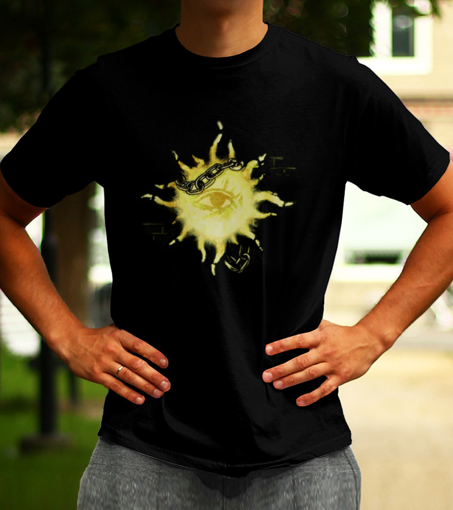 Mindcap Store Sun Eye Chains T-Shirt