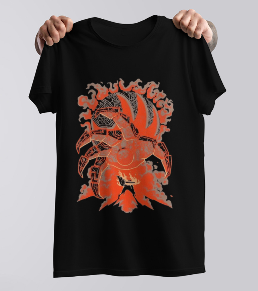 Okami Everlasting Darkness Fire Spirit And Flames T-Shirt