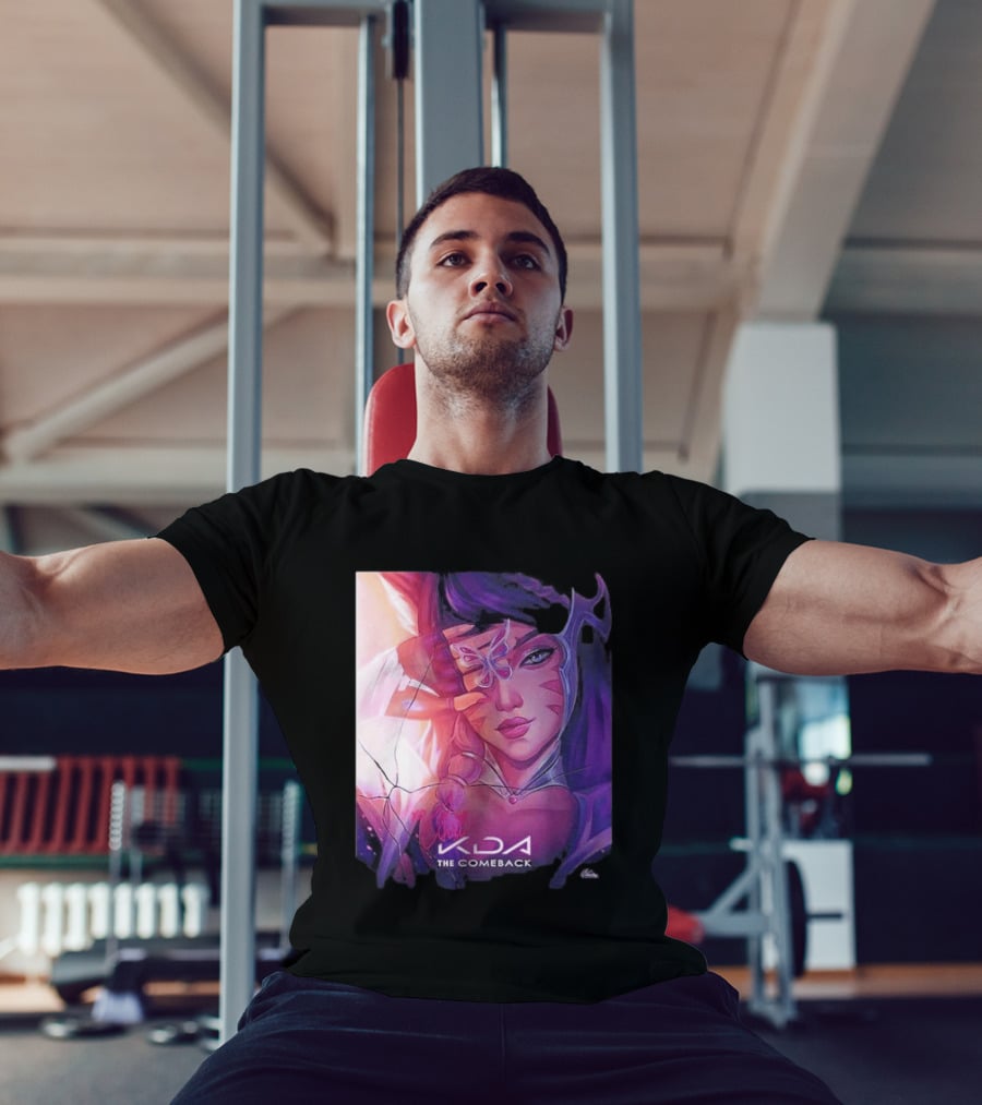 Ahri KDA The Comeback Arcane League Of Legends By Nikkotari T-Shirt
