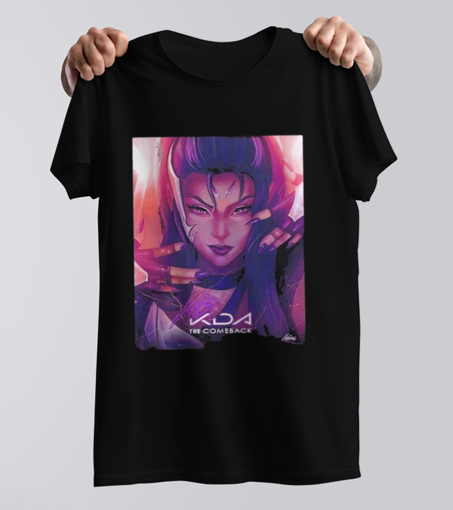 Kaisa KDA The Comeback Arcane League Of Legends By Nikkotari T-Shirt