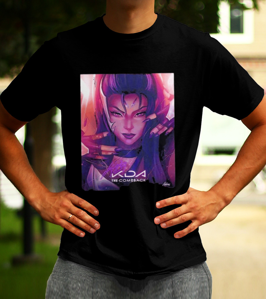 Kaisa KDA The Comeback Arcane League Of Legends By Nikkotari T-Shirt