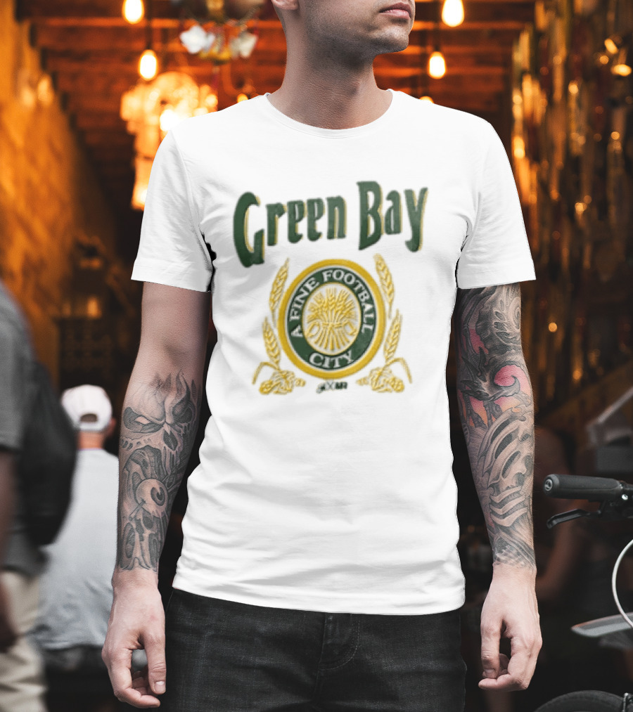 Green Bay A Fine Football City T-Shirt