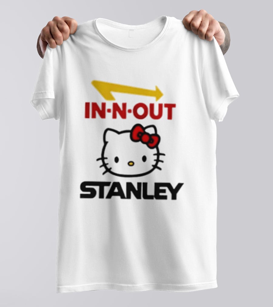 In N Out Hello Kitty Stanley Collaboration T-Shirt