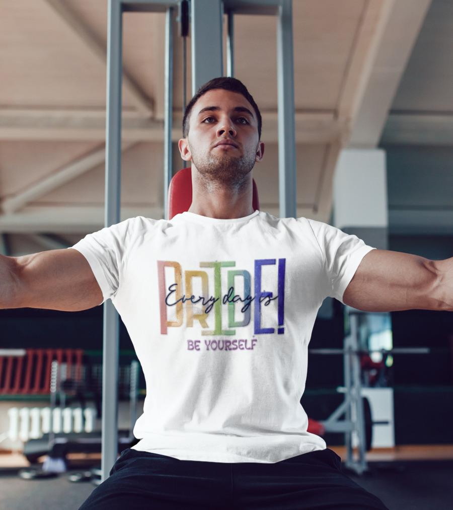 Pride Rainbow Every Day Is BE Yourself T-Shirt