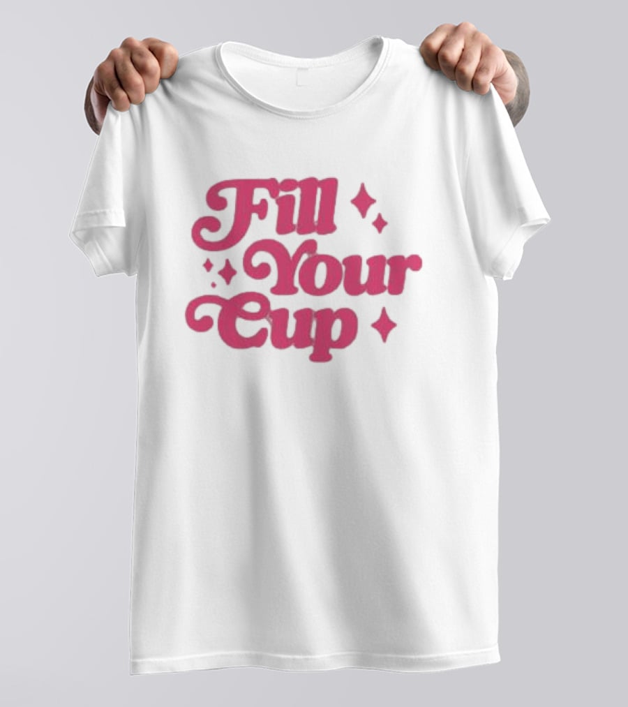 Swig Store Fill Your Cup Tan Camo T-Shirt