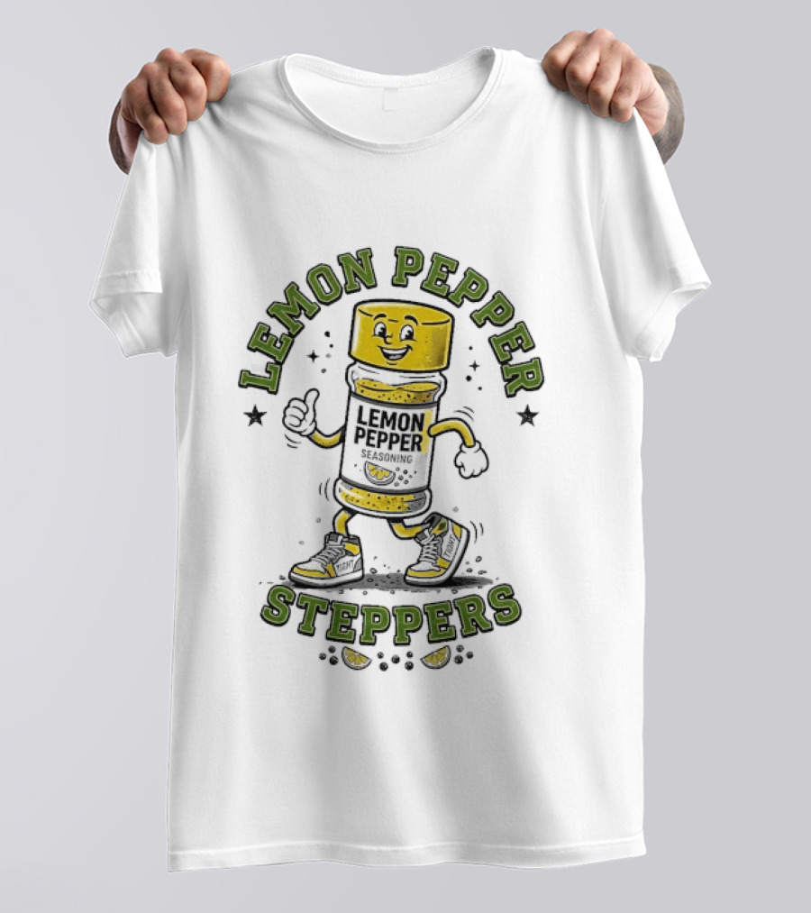 Lemon Pepper Steppers Trick Williams Seasoning Walking Bottle T-Shirt