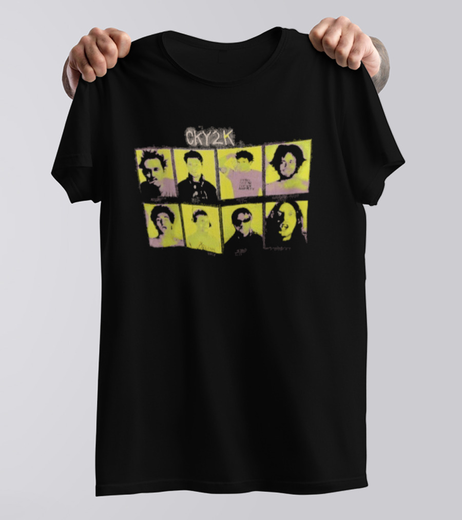 CKY 2K Cast Collage Faces And Names T-Shirt