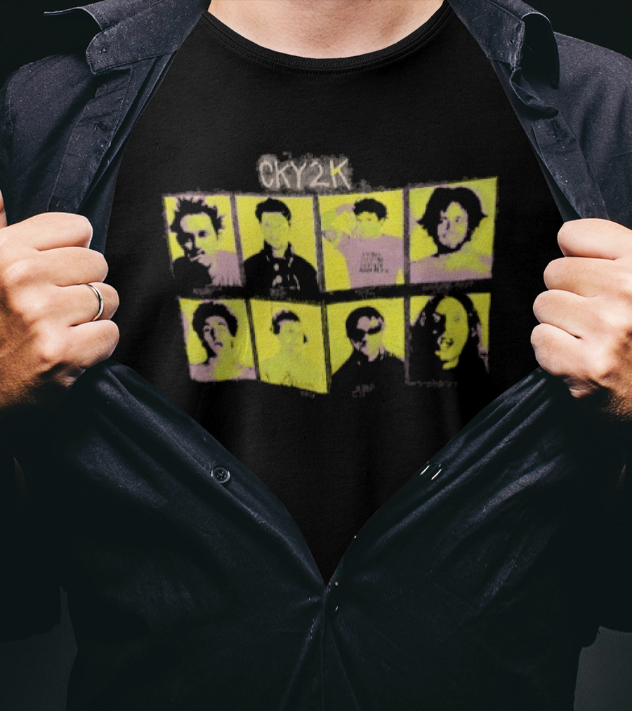 CKY 2K Cast Collage Faces And Names T-Shirt