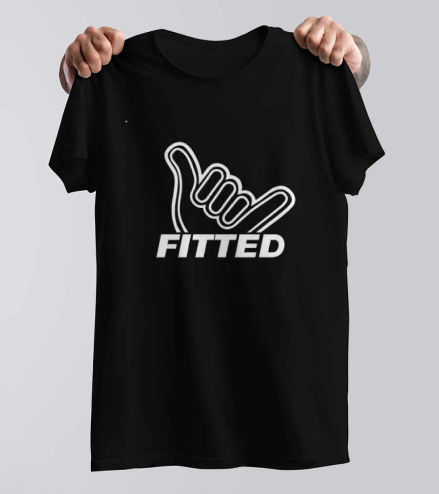 Fitted Hawaii Shaka Hand Fasi Tees T-Shirt