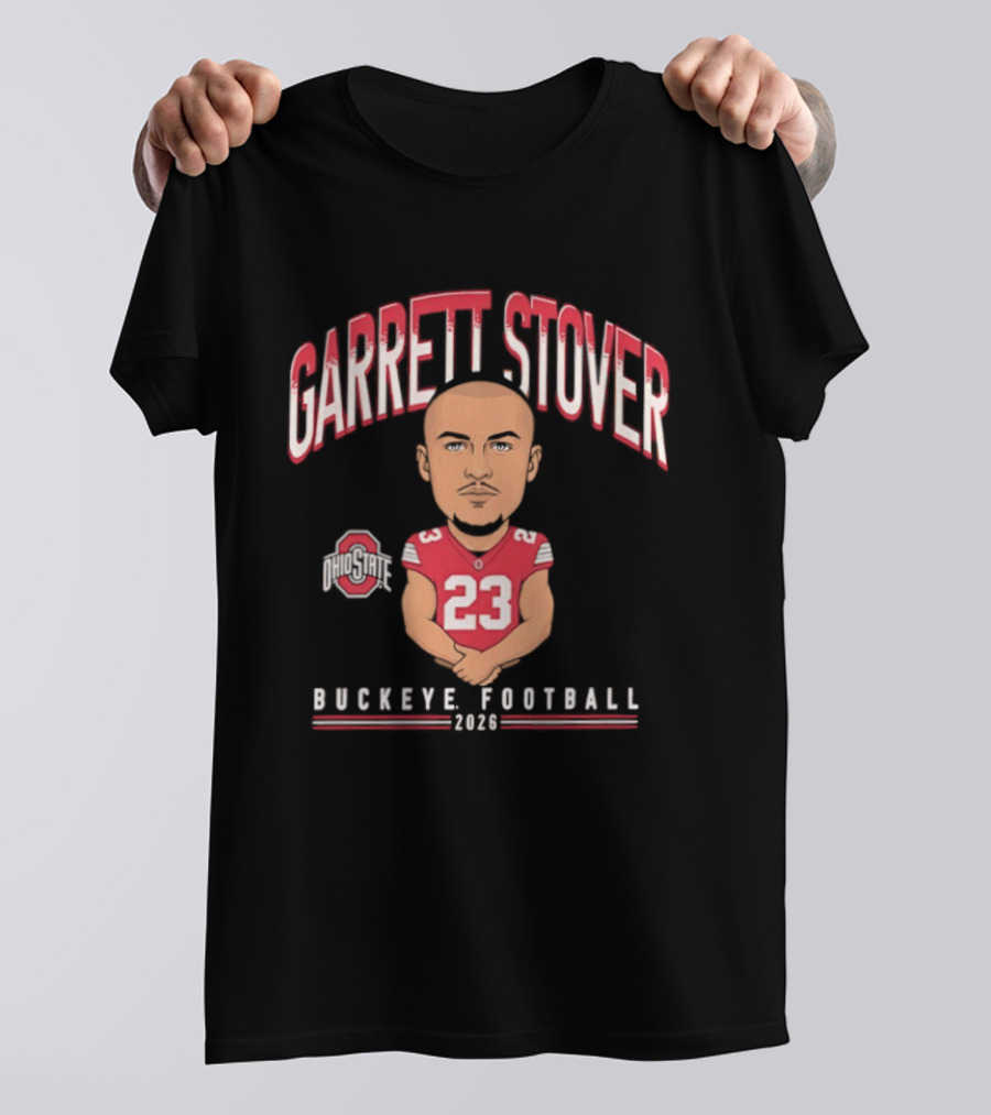 Garrett Stover Buckeye Football 2023 Ohio State 23 T-Shirt