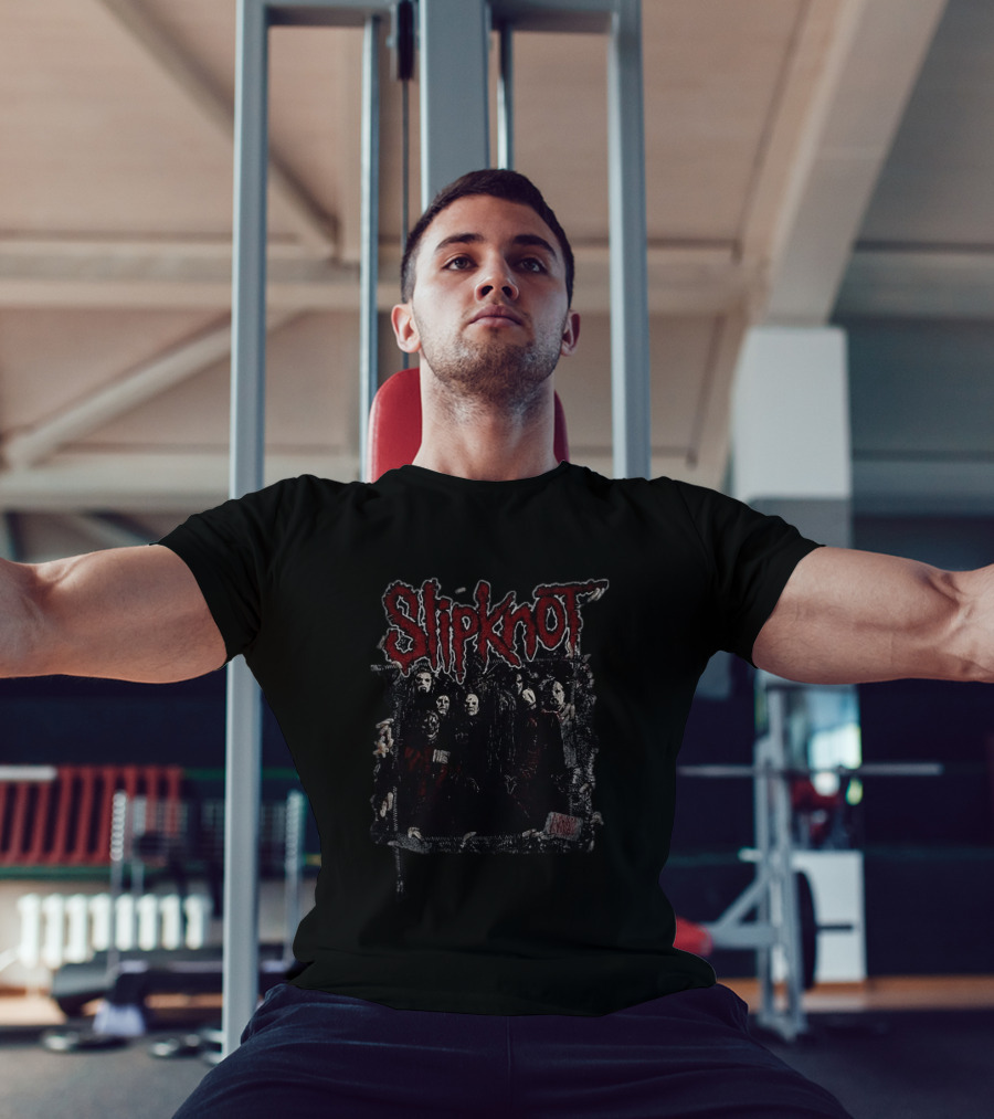 Slipknot Band Members Group Image Impericon Zipped T-Shirt