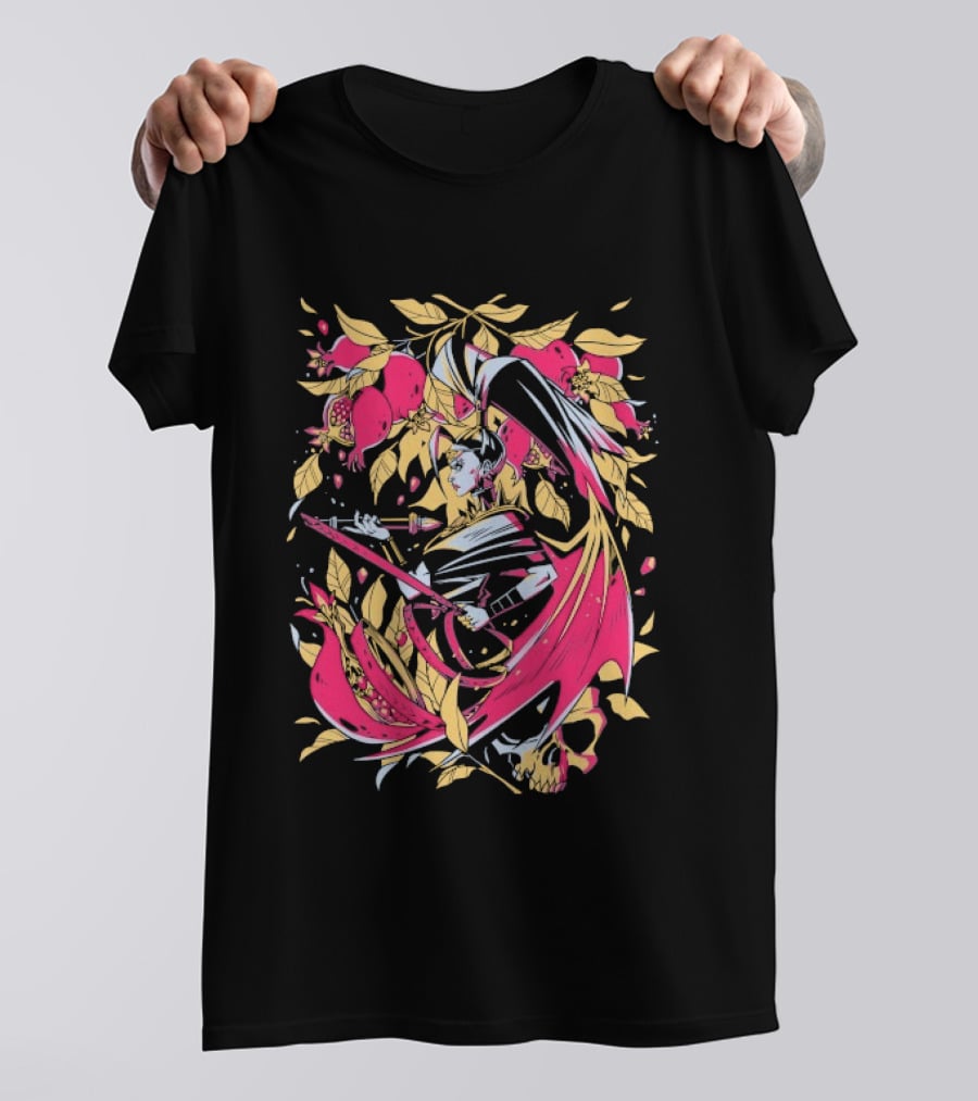 Hades First Of The Furies Mythical Foliage Sword T-Shirt