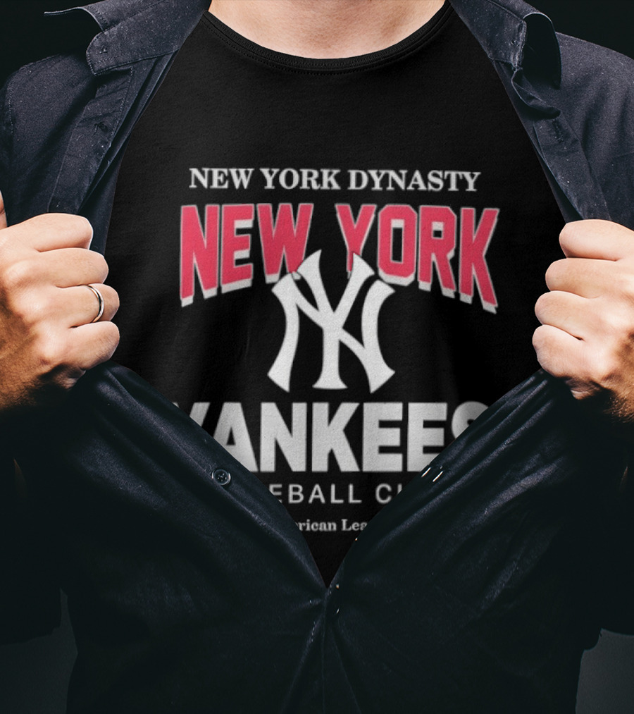 New York Yankees American League Dynasty Baseball Club T-Shirt
