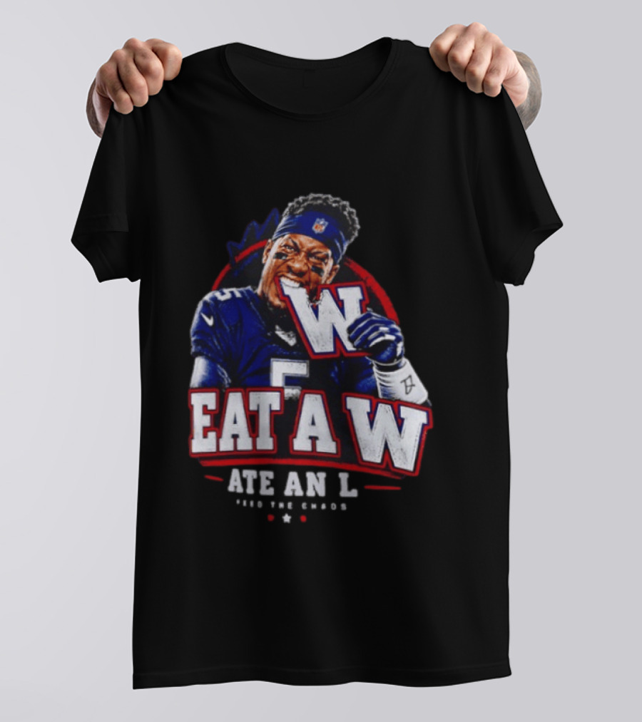 Jameis Winston Eat A W Ate An L Meme New York Giants T-Shirt