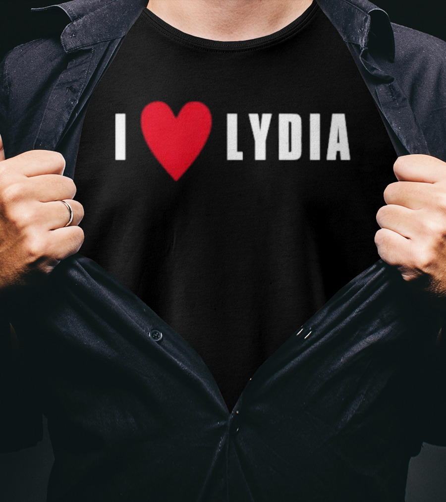 Kori King I Love Lydia Heart T-Shirt