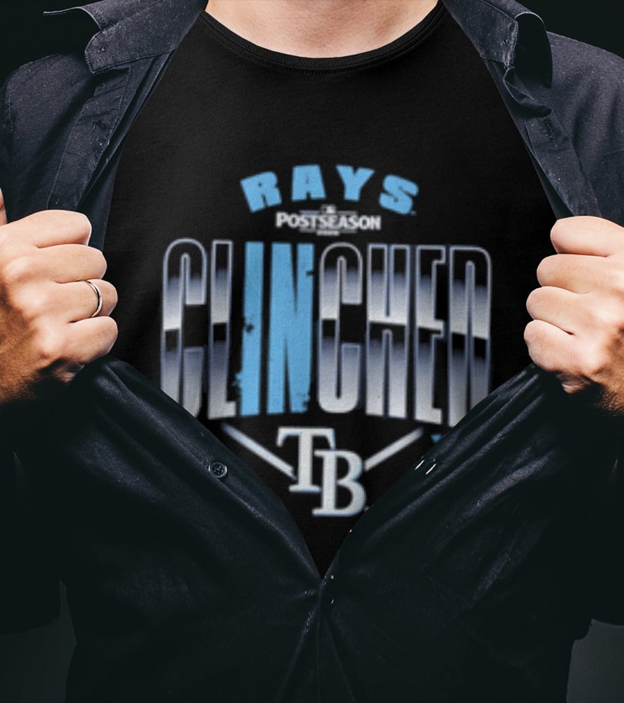 Tampa Bay Rays Clinched 2026 Postseason TB MLB T-Shirt