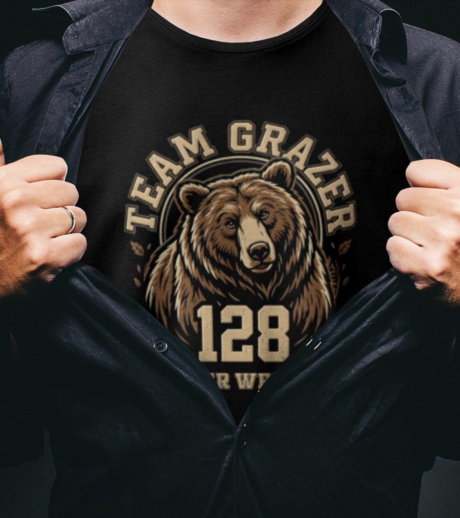 Team Grazer 128 Fat Bear Week 2026 T-Shirt