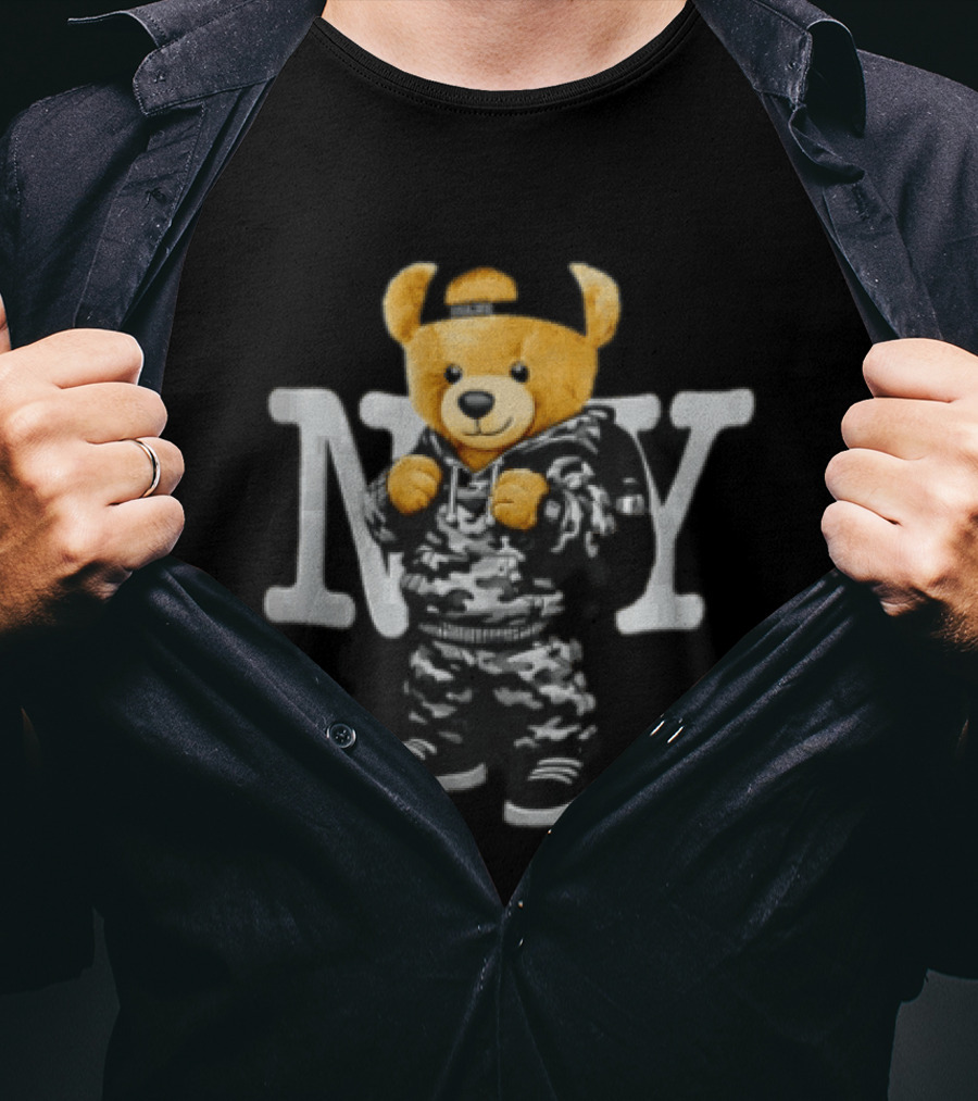 Teddy Bear Camouflage NY T-Shirt