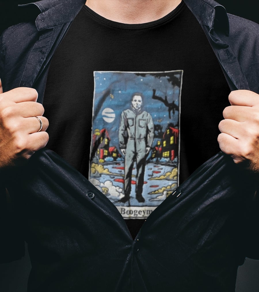 The Boogeyman Michael Myers Halloween Night Scene T-Shirt