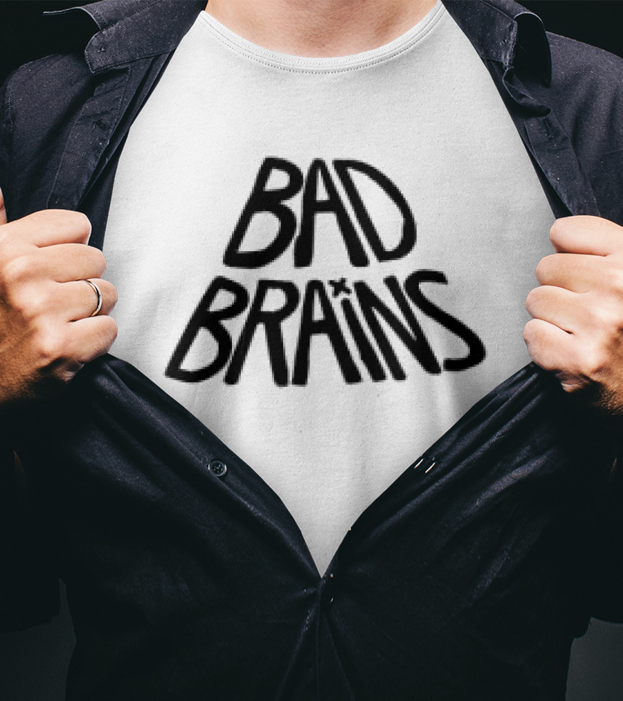 Bad Brains Store Are You Ready White Limited Edition Punk Rock Band Merch T-Shirt