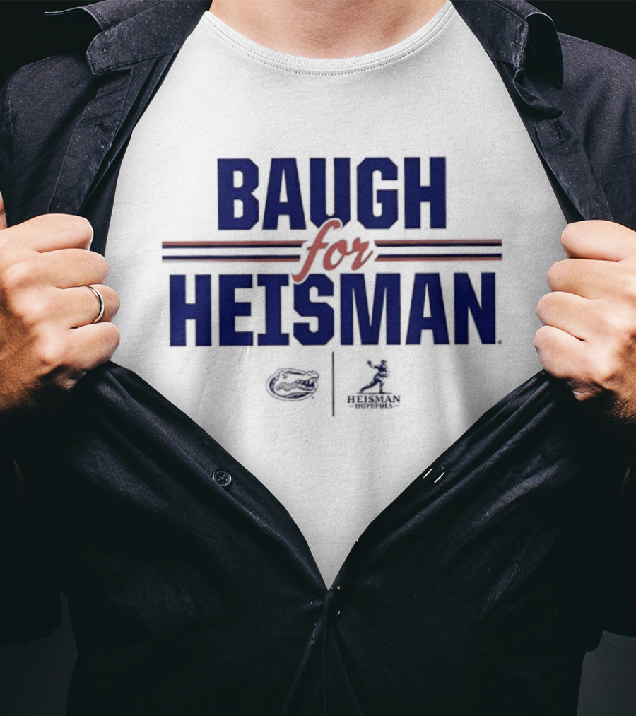 Baugh For Heisman Florida Gators Football Jadan Baugh T-Shirt