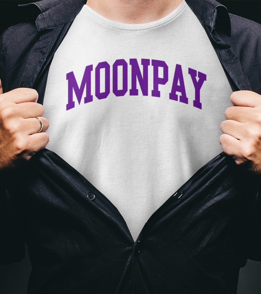 MoonPay Bold Purple Arch T-Shirt