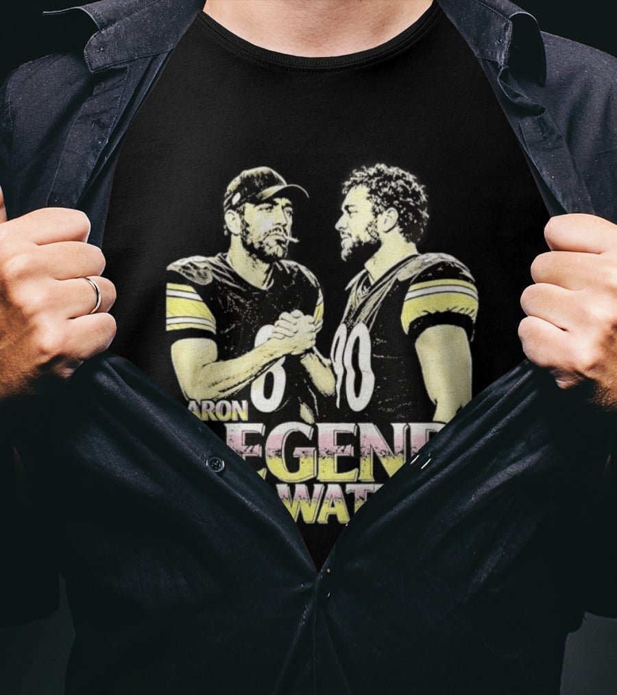 Aron Legend And Watt Steelers Connection T-Shirt