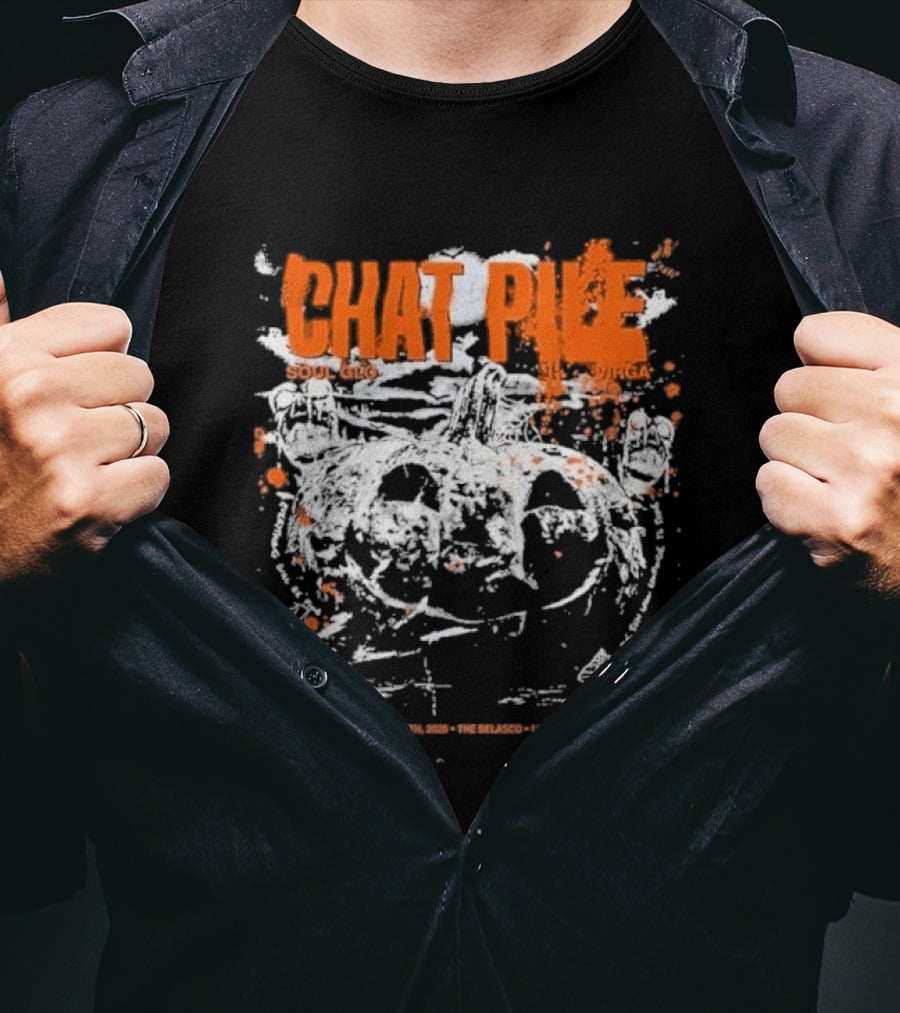 Chat Pile Event October 4 2026 The Belasco Los Angeles CA Sonic Gig T-Shirt