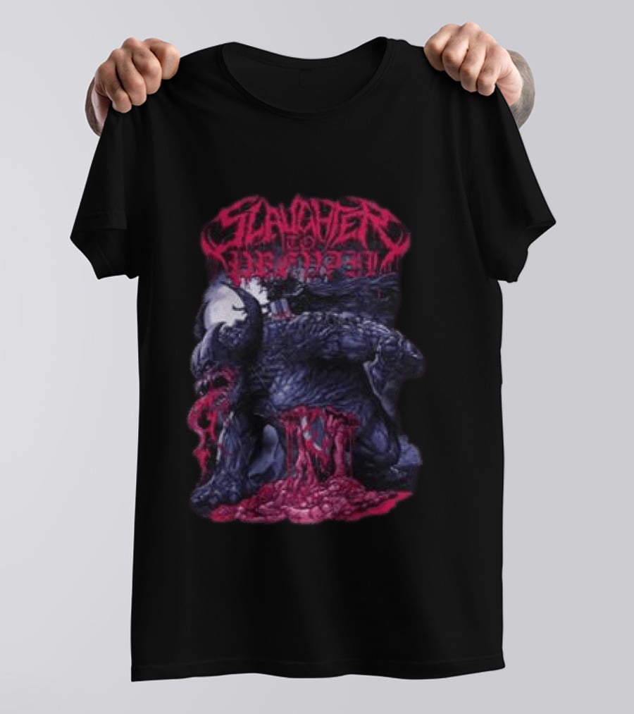 Slaughter To Prevail Berserk Tour Firstblood Store Monster T-Shirt