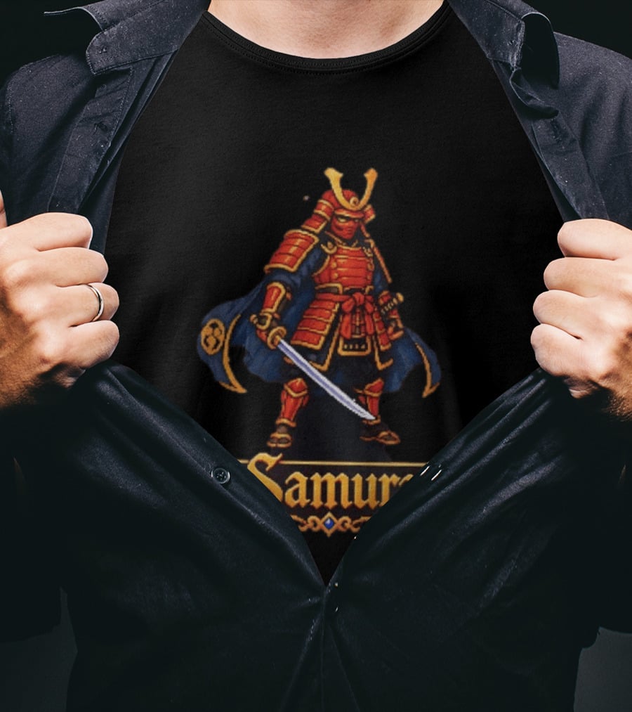 The Samurai 16 Bit Game T-Shirt