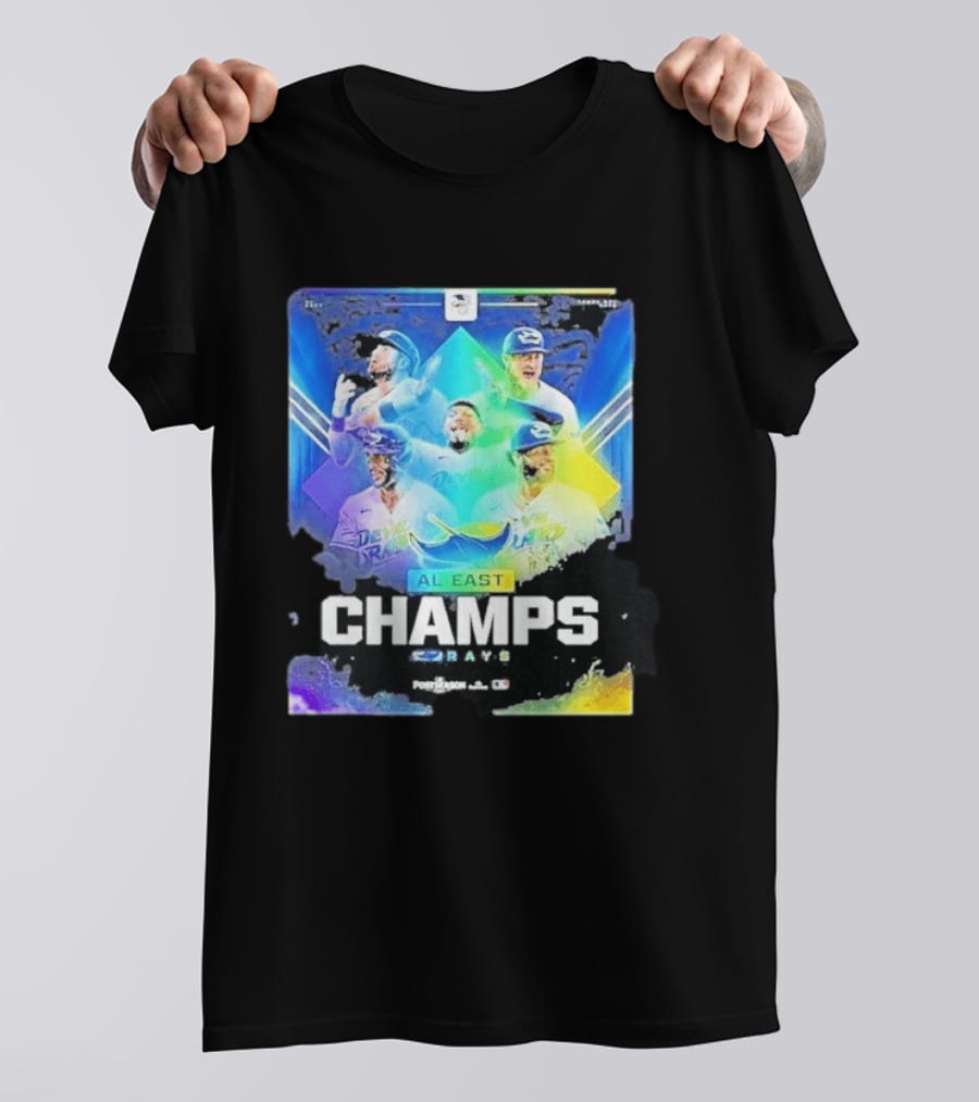 Postseason Al East Champs Rays Fifth Time Original Tampa Bay 2026 T-Shirt