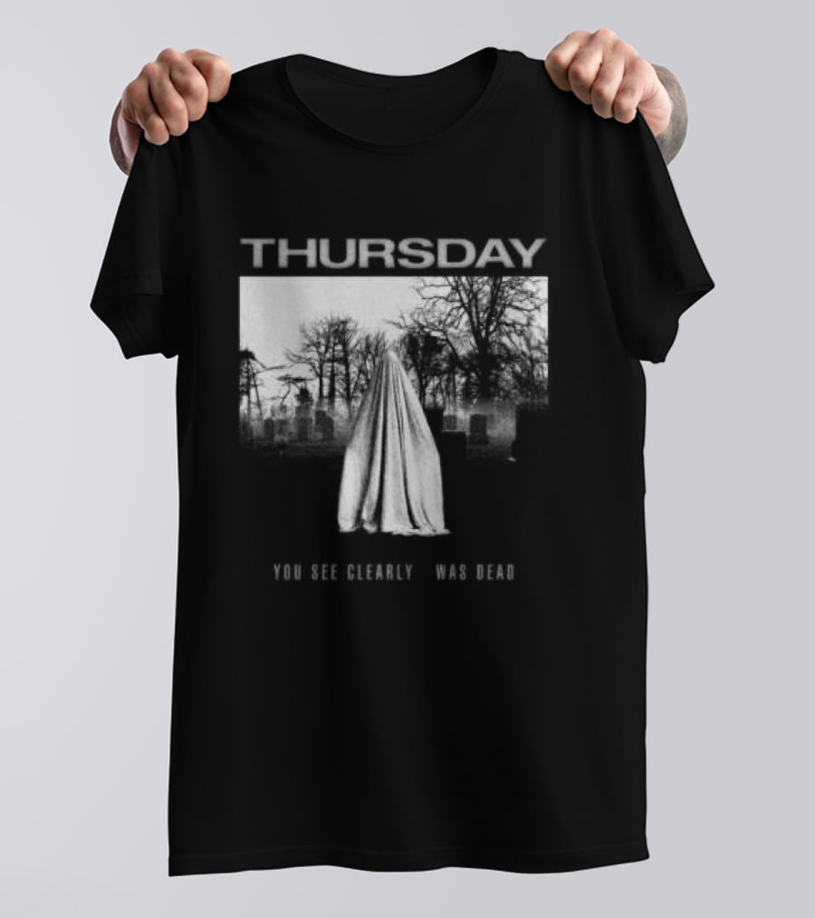 Thursday Store Common Graves New Jersey Emo Band 2002 T-Shirt