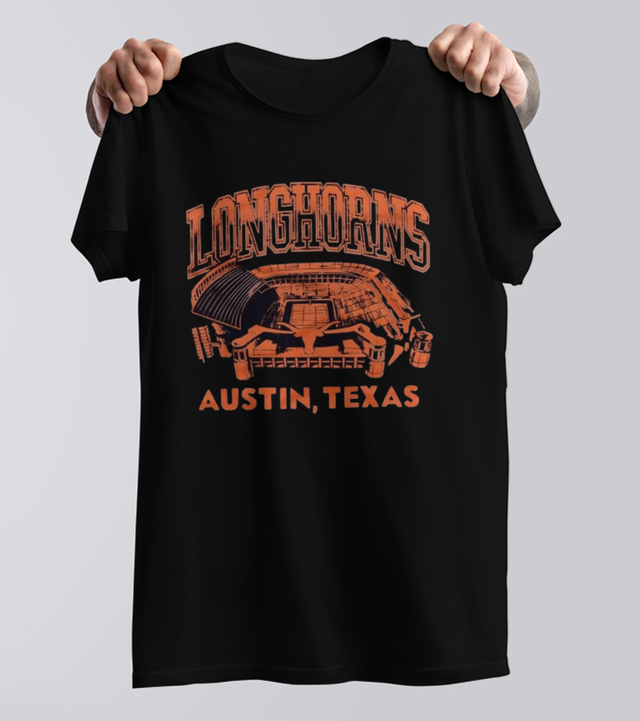 Longhorns Stadium Austin Texas T-Shirt