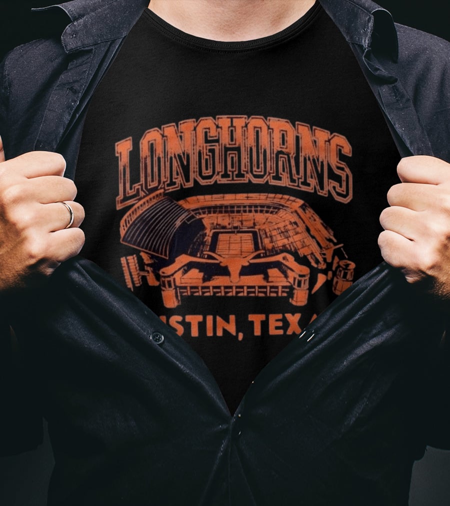 Longhorns Stadium Austin Texas T-Shirt