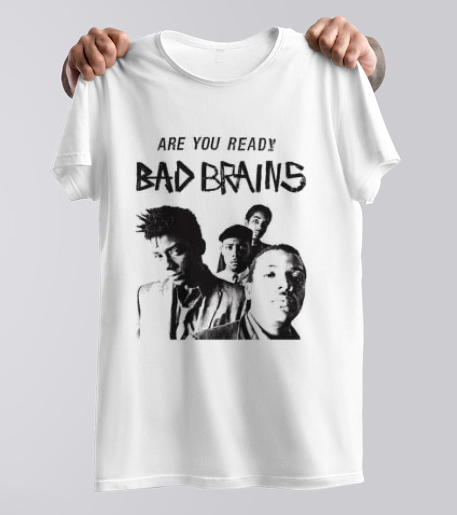 Bad Brains Are You Ready Punk Band T-Shirt